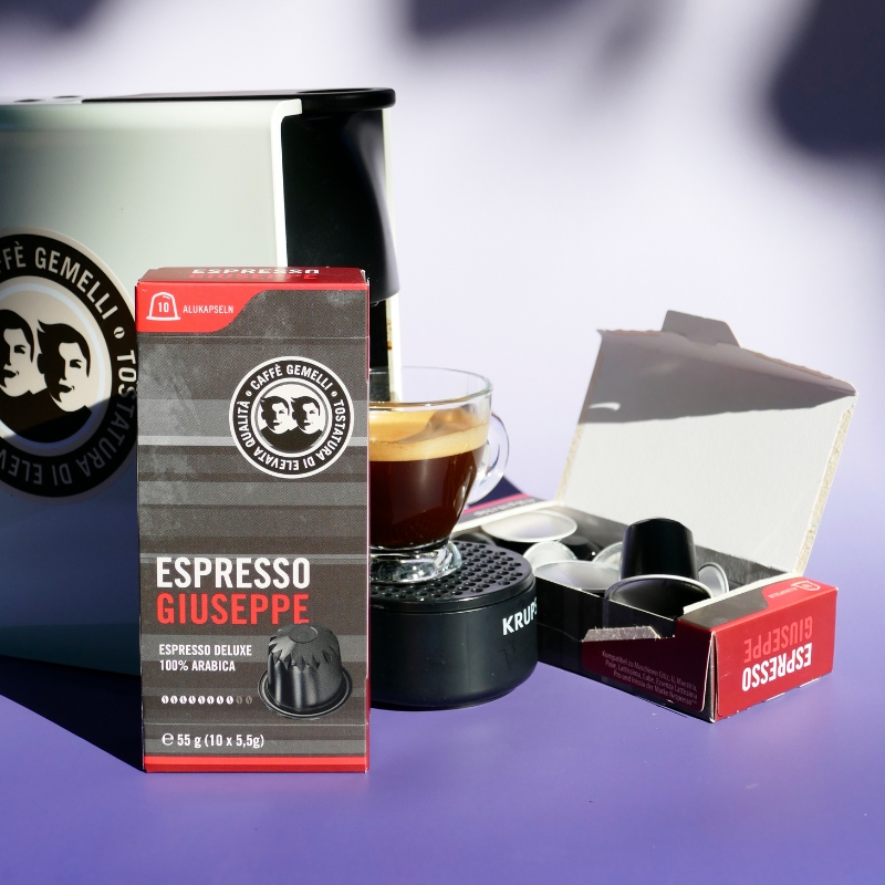 Espresso Giuseppe_Caffè Gemelli_Kapseln