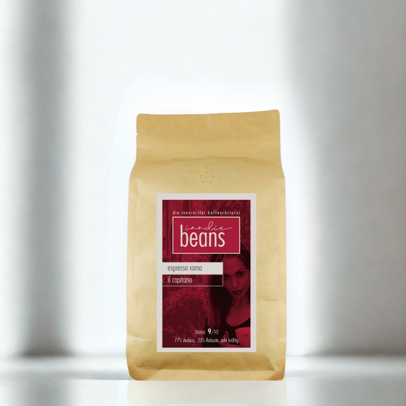 Inndie Beans espresso crema il capitano