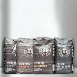 Espresso Starterpaket - Giuseppe, Alessandro, Manuel, Majestro
