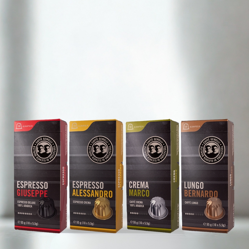 Kapsel Starterpaket Caffè Gemelli