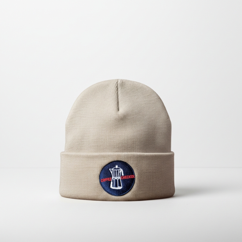 Coffeechecker Beanie Beige