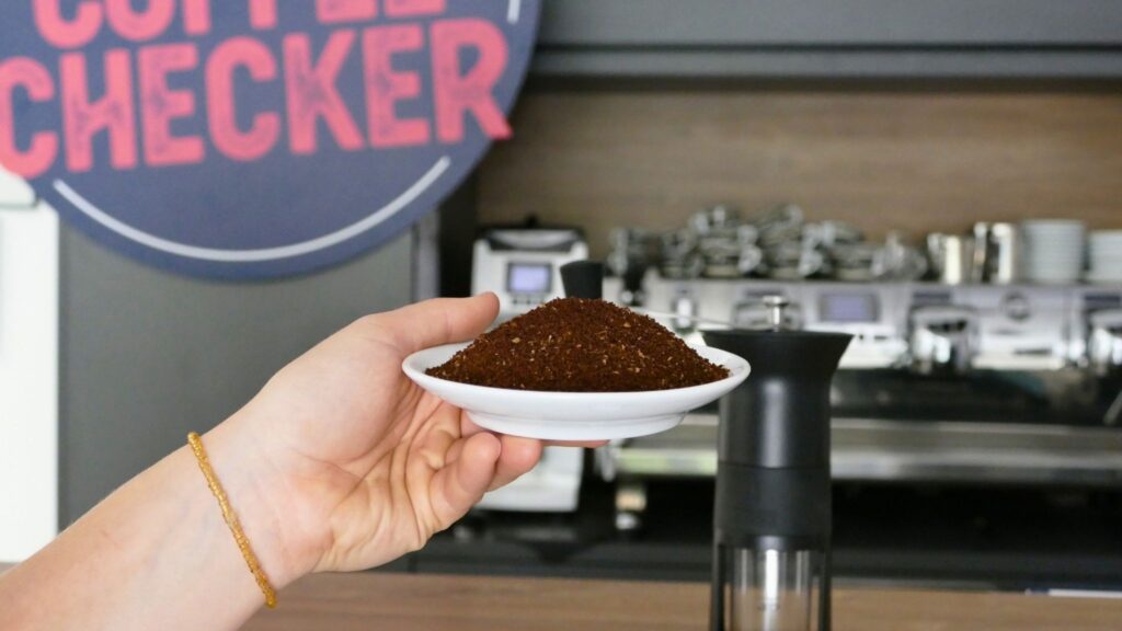 mittelfein gemahlener Kaffee