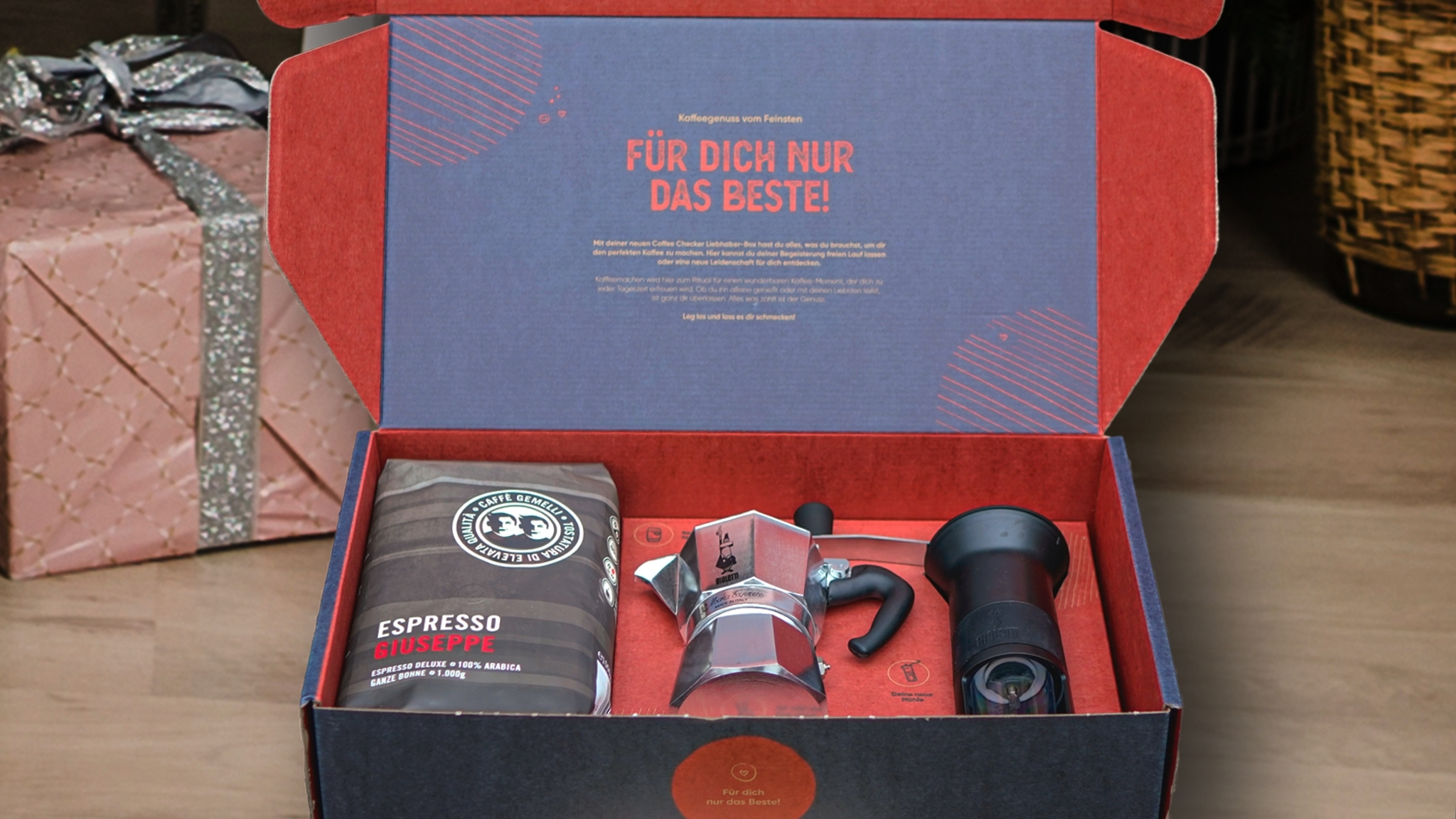 Barista Set Weihnachtsgeschenk für Mama, Papa und Co.