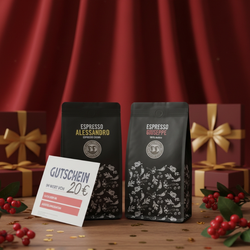 Gutschein Weihnachtsbox Coffeechecker