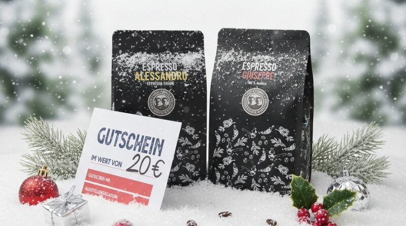 Gutschein Weihnachtsbox Coffeechecker