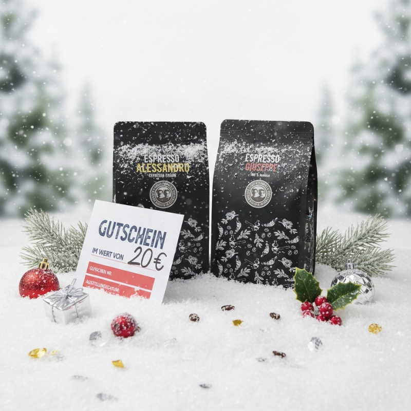 Gutschein Weihnachtsbox Coffeechecker