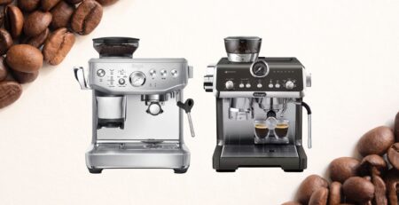 Siebträgermaschine für zu Hause: Sage oder DeLonghi