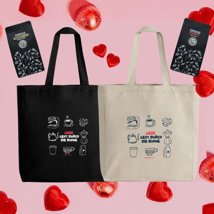 Valentinstag Geschenk Kaffee-Liebe vom Coffeechecker