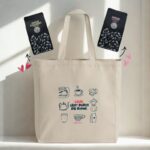 Valentine's Day gift from Coffeechecker for your loved one. Coffee gift, tote bag and lots of love
