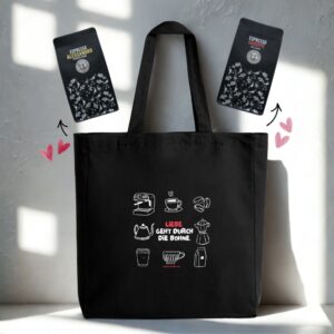 Valentinstag Special Kaffee Liebe Tote Bag