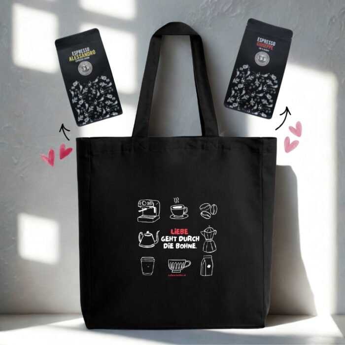Valentinstag Special Kaffee Liebe Tote Bag
