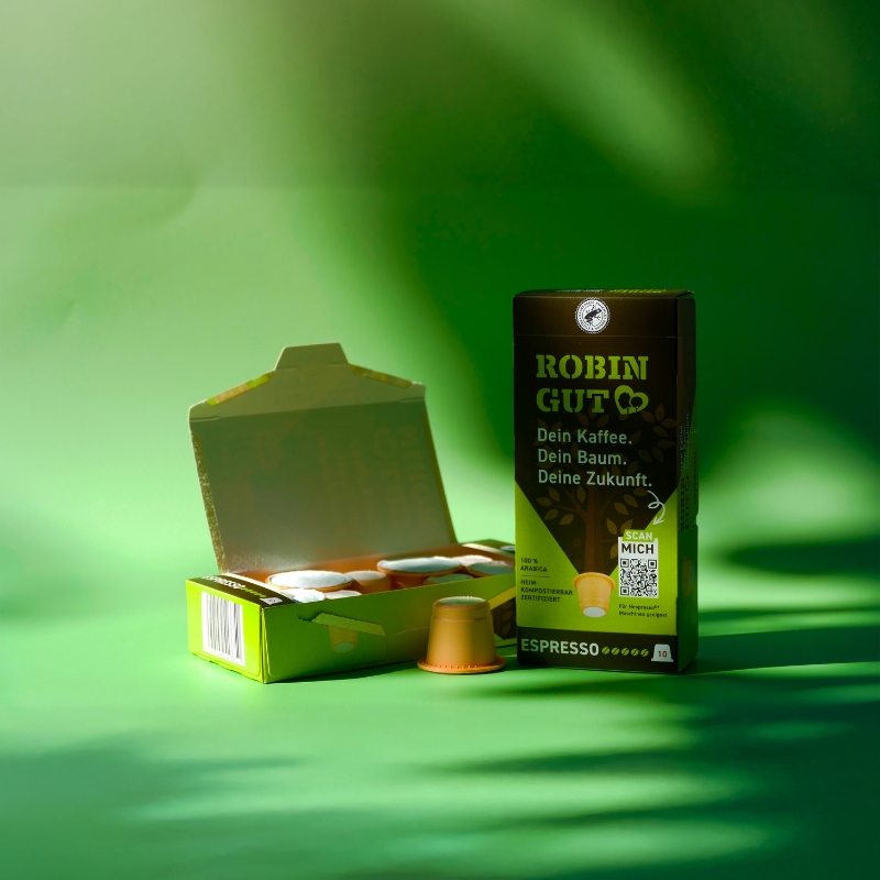 Robin Gut Espresso Kapseln 55g