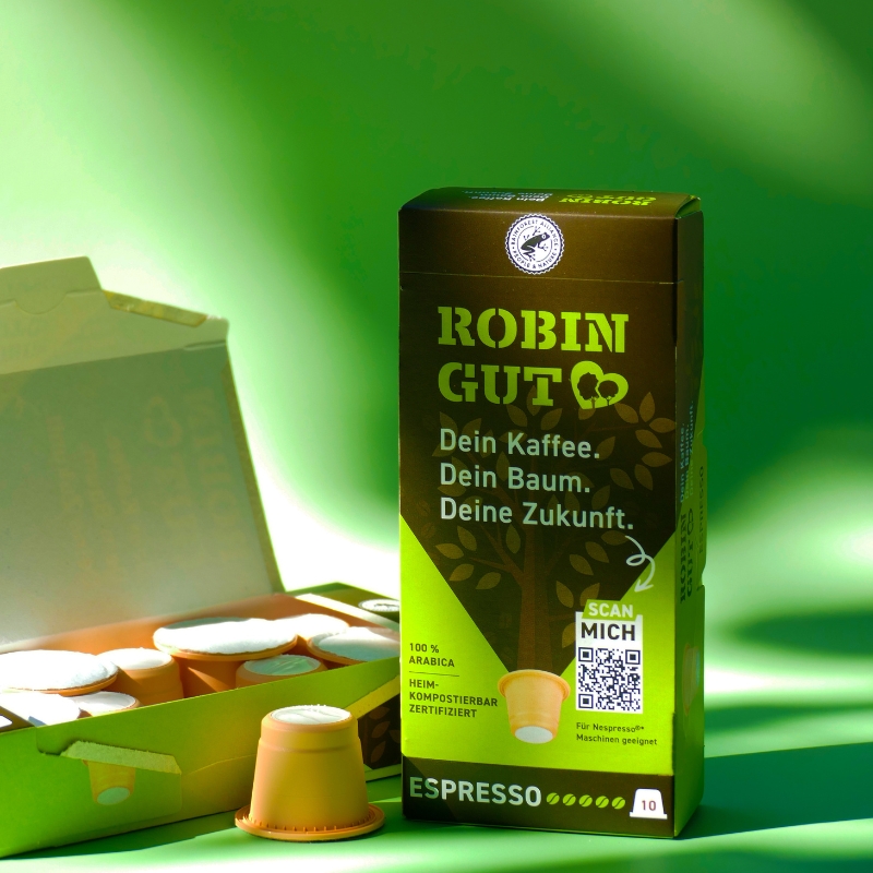 Robin Gut Espresso Kapseln_55g
