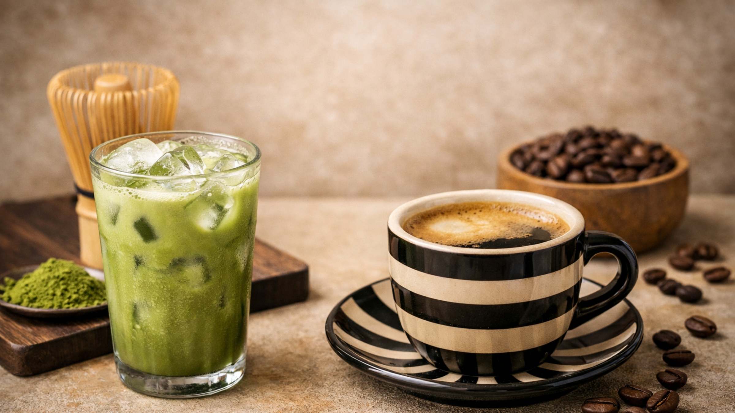 Matcha vs. Kaffee Unterschiede und Vorteile