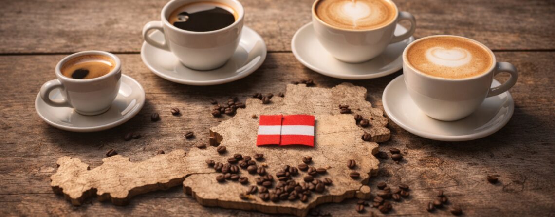 Typische Kaffeetrinker aus Österreich